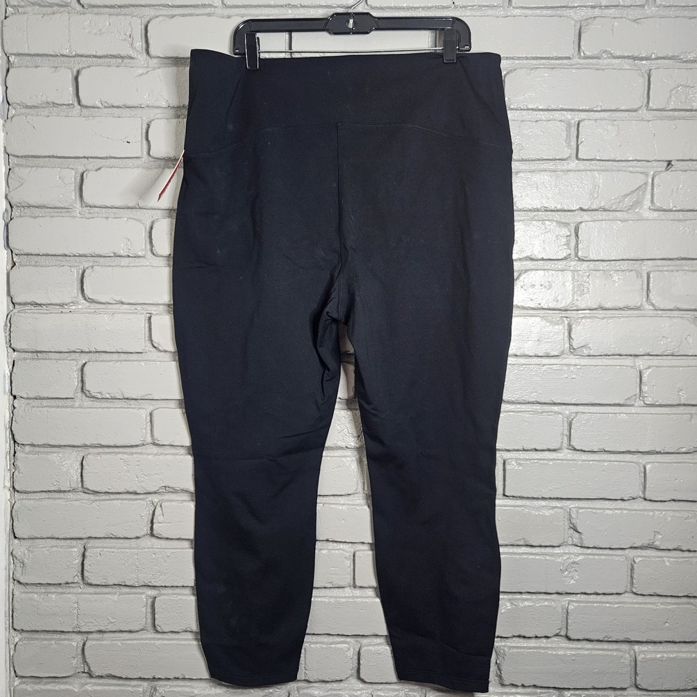 Spanx Womens New Casual Leggings 3X Petite Classic Black Pants  Shaper NWT - Picture 14 of 15